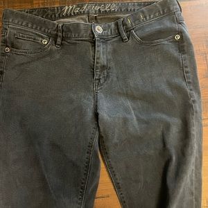 Madewell dark wash boot cut jeans